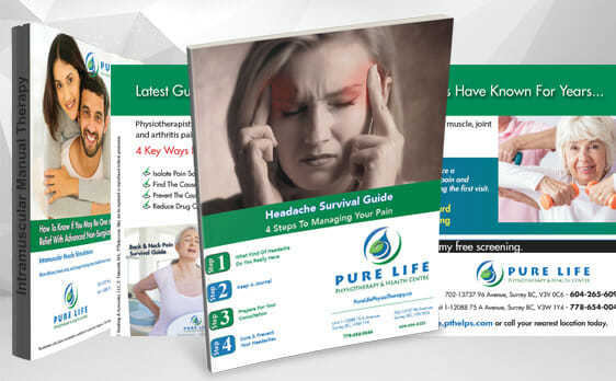 Physical Therapy Marketing To Consumers - picture of sample concepts