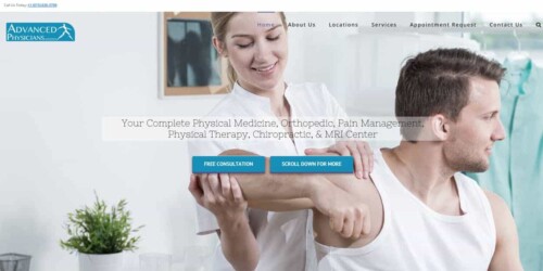 Website design portfolio - Physical Therapy - by PT Referral Machine