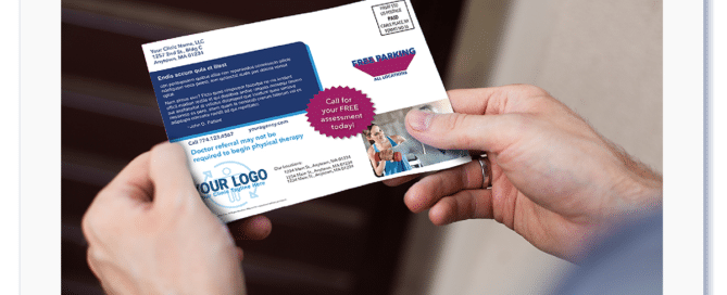 physical therapy direct mail marketing