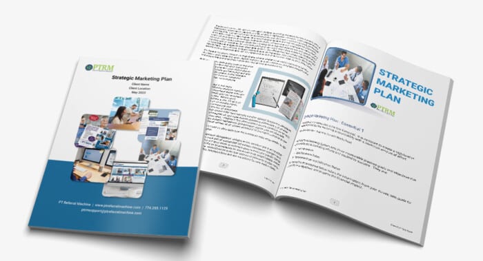 image of a sample strategic marketing plan