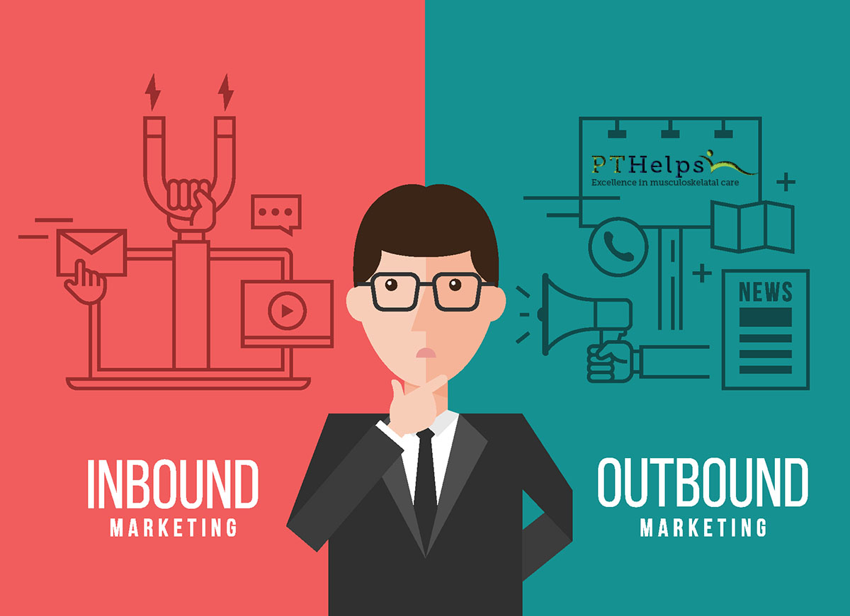 Inbound v Outbound Marketing blog- feature image