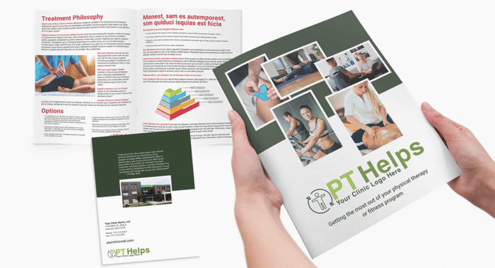 Physical Therapy Bi-Fold Brochure - Feature Image