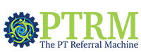 PT Referral Machine – Physical Therapy Marketing Logo