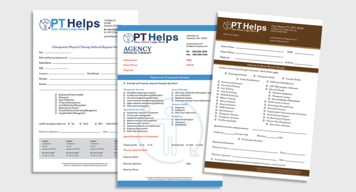 Physician Referral and Marketing Letters by PT Referral Machine - Feature Image