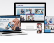 Physical Therapy And Personal Trainer Websites Shown On A Variety Of Devices